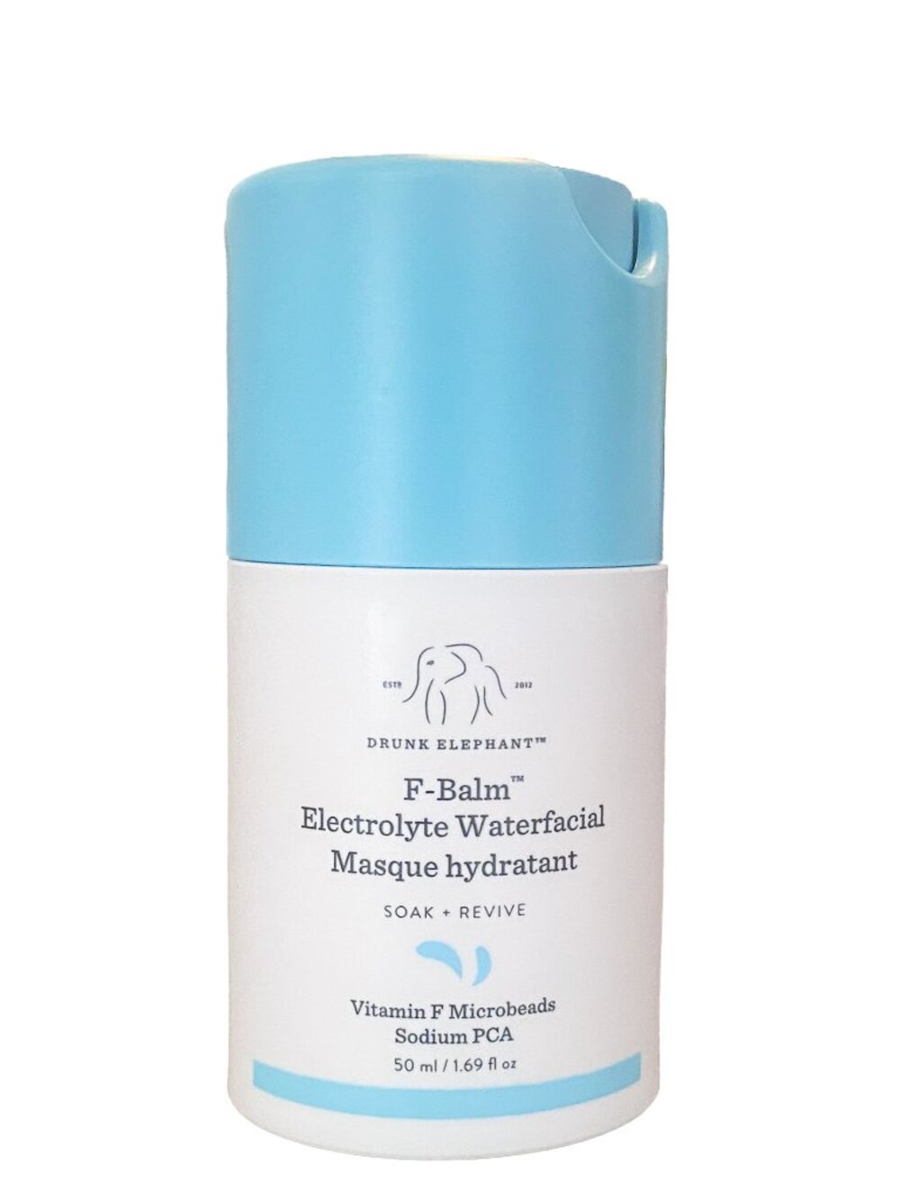 Drunk Elephant F-Balm Electrolyte Waterfacial Hydration Mask Full Size 50ml